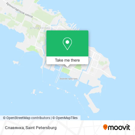 Славянка map