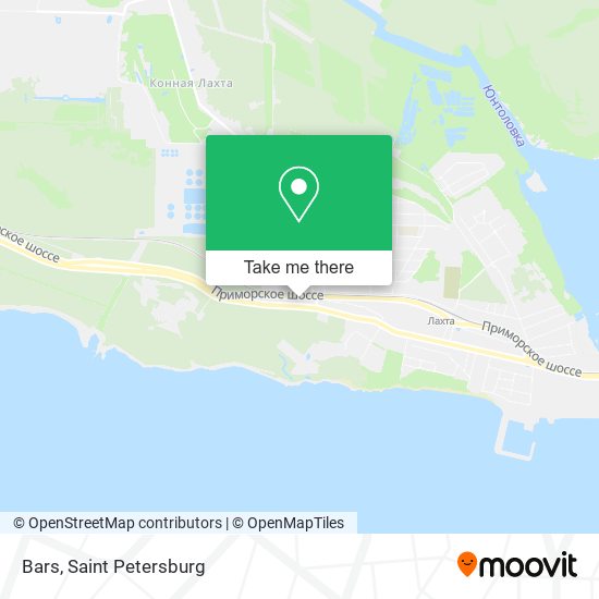 Bars map