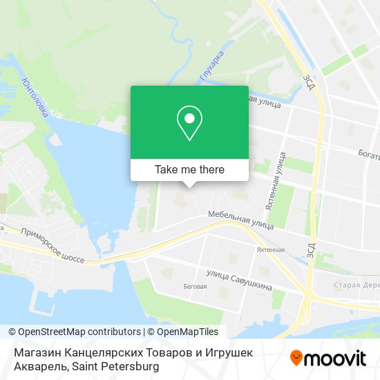 Магазин Канцелярских Товаров и Игрушек Акварель map