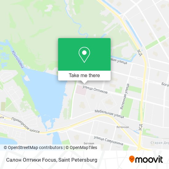 Салон Оптики Focus map