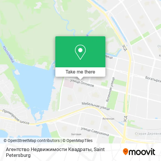 Агентство Недвижимости Квадраты map
