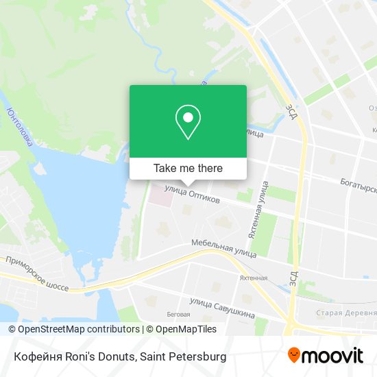 Кофейня Roni's Donuts map