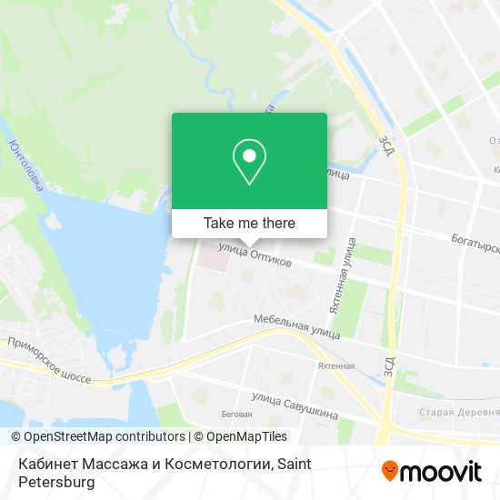 Кабинет Массажа и Косметологии map