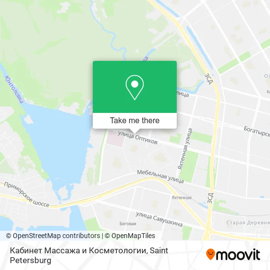 Кабинет Массажа и Косметологии map