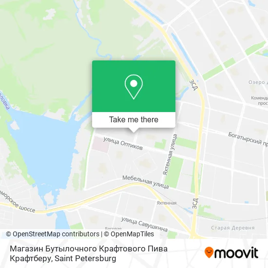 Магазин Бутылочного Крафтового Пива Крафтберу map