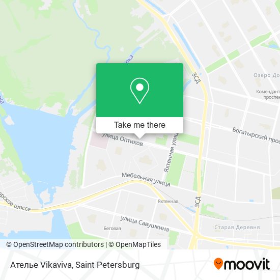 Ателье Vikaviva map