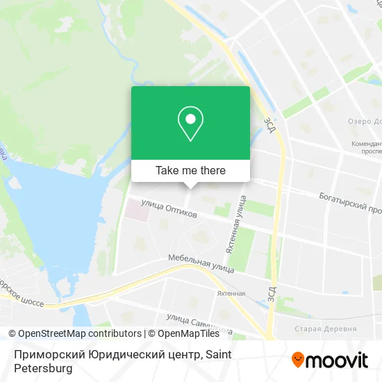Приморский Юридический центр map