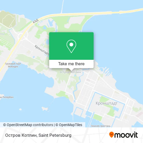 Остров Котлин map