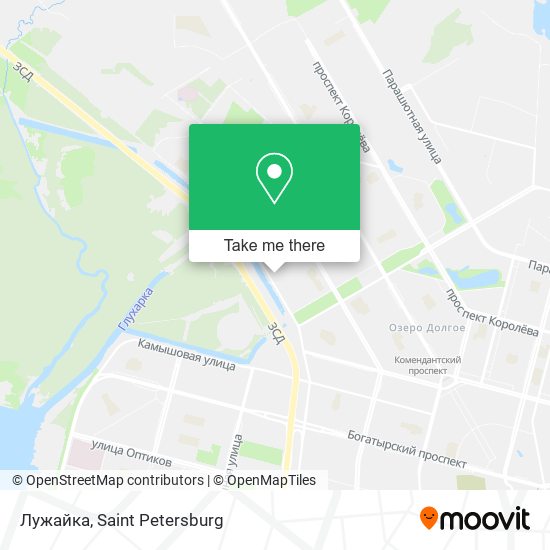 Лужайка map