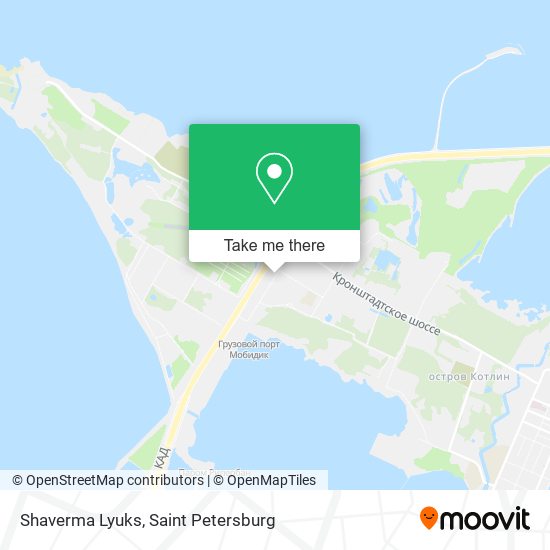 Shaverma Lyuks map