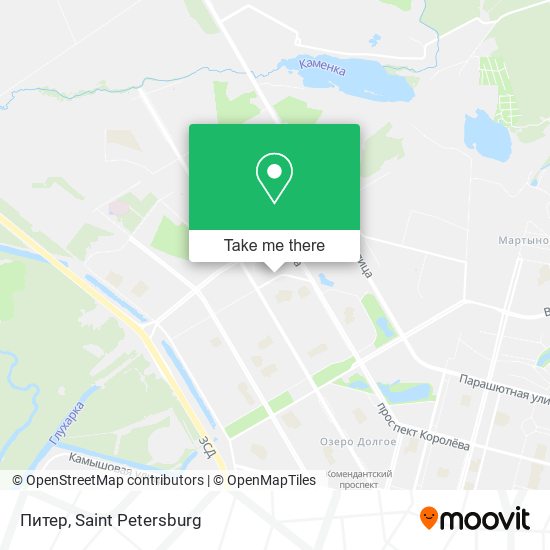 Питер map