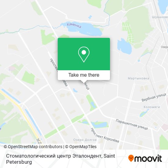 Стоматологический центр Эталондент map