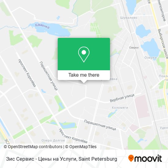 Зис Сервис - Цены на Услуги map
