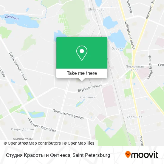 Студия Красоты и Фитнеса map