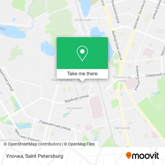 Улочка map
