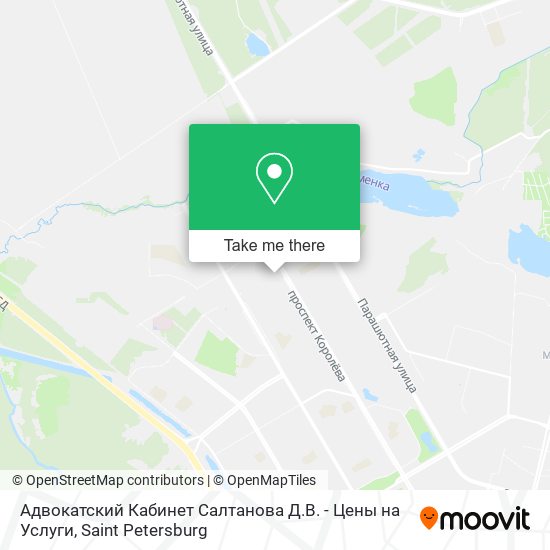 Адвокатский Кабинет Салтанова Д.В. - Цены на Услуги map