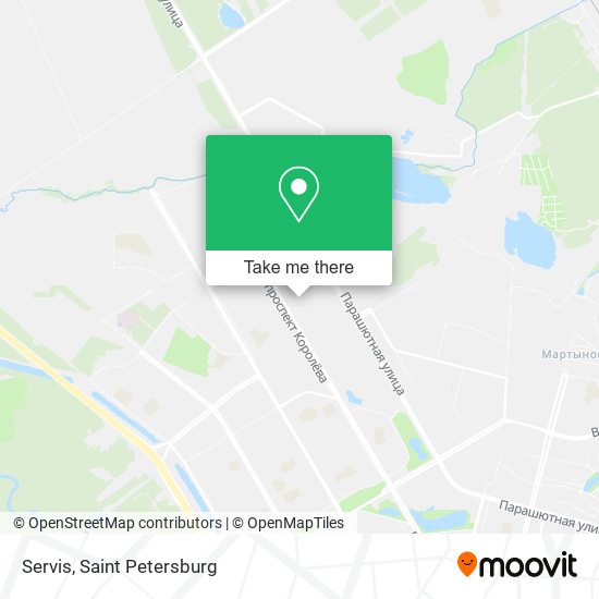 Servis map
