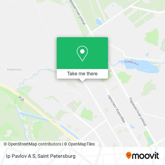 Ip Pavlov A S map