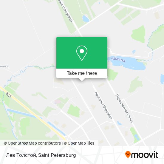 Лев Толстой map