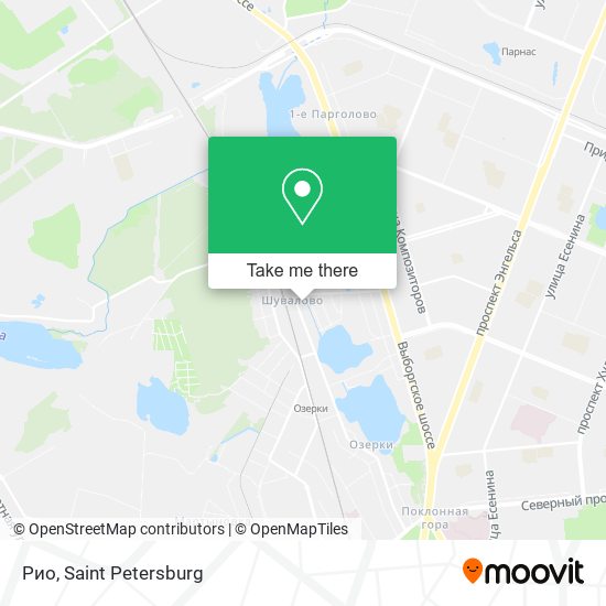 Рио map
