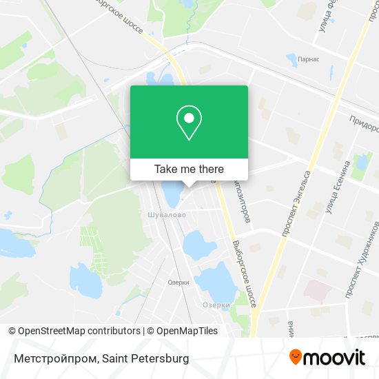 Метстройпром map