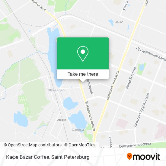Кафе Bazar Coffee map