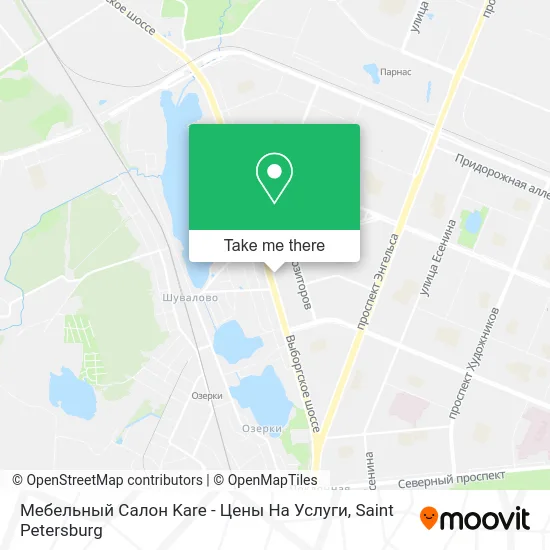 Мебельный Салон Kare - Цены На Услуги map