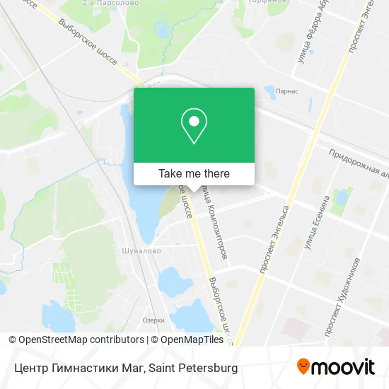 Центр Гимнастики Маг map