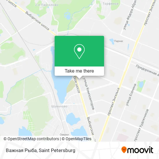 Важная Рыба map
