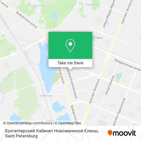 Бухгалтерский Кабинет Новожениной Елены map
