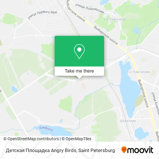 Детская Площадка Angry Birds map