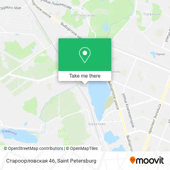 Староорловская 46 map