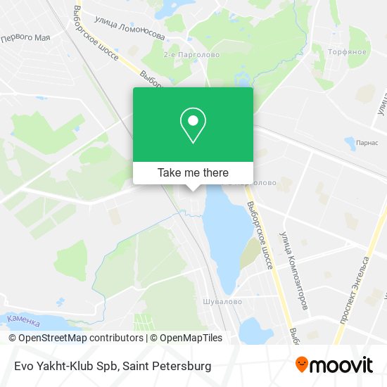 Evo Yakht-Klub Spb map