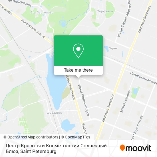 Центр Красоты и Косметологии Солнечный Блюз map