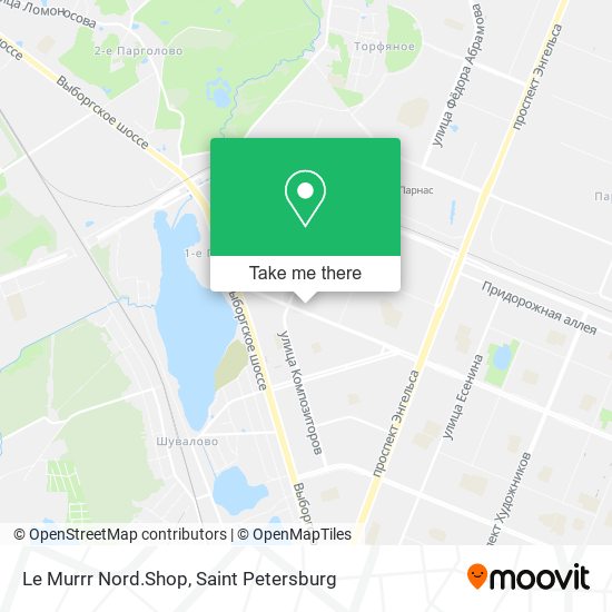 Le Murrr Nord.Shop map