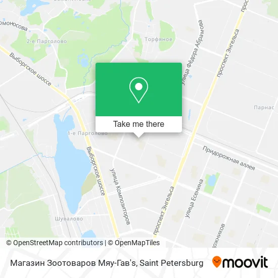 Магазин Зоотоваров Мяу-Гав's map