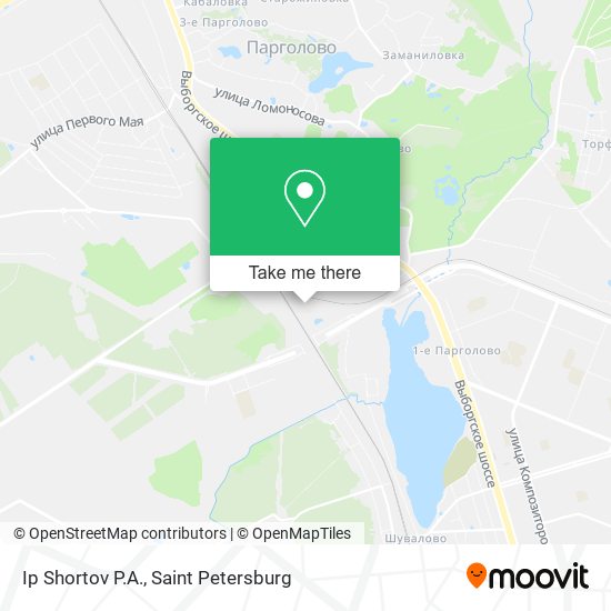 Ip Shortov P.A. map