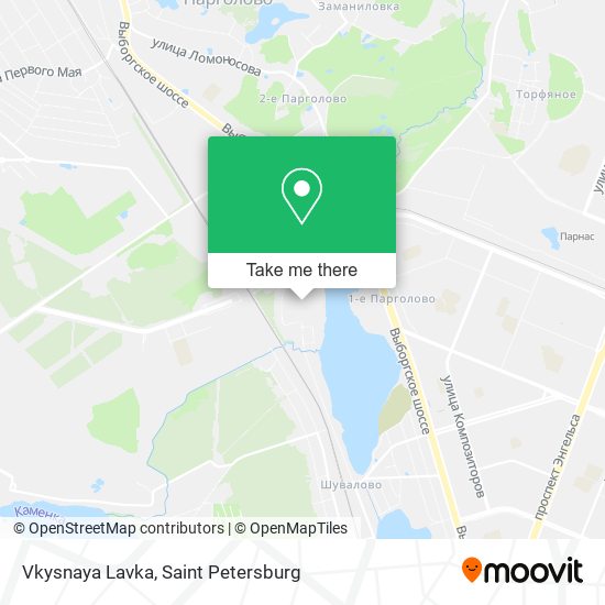 Vkysnaya Lavka map