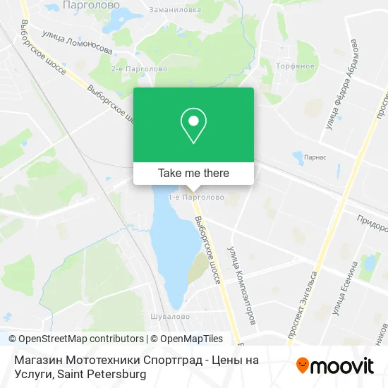 Магазин Мототехники Спортград - Цены на Услуги map