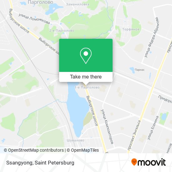 Ssangyong map