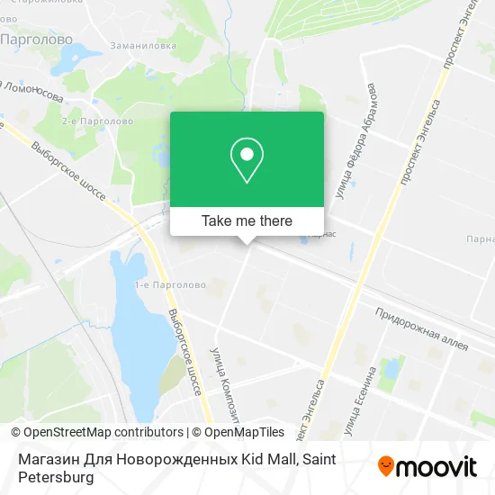 Магазин Для Новорожденных Kid Mall map