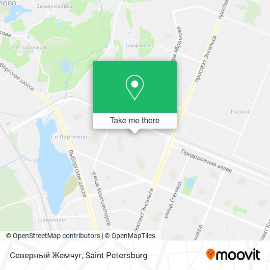 Северный Жемчуг map