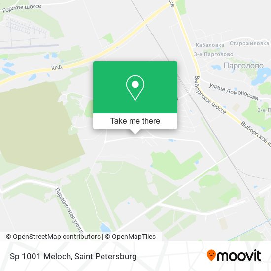 Sp 1001 Meloch map