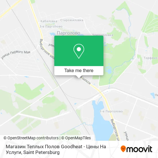Магазин Теплых Полов Goodheat - Цены На Услуги map