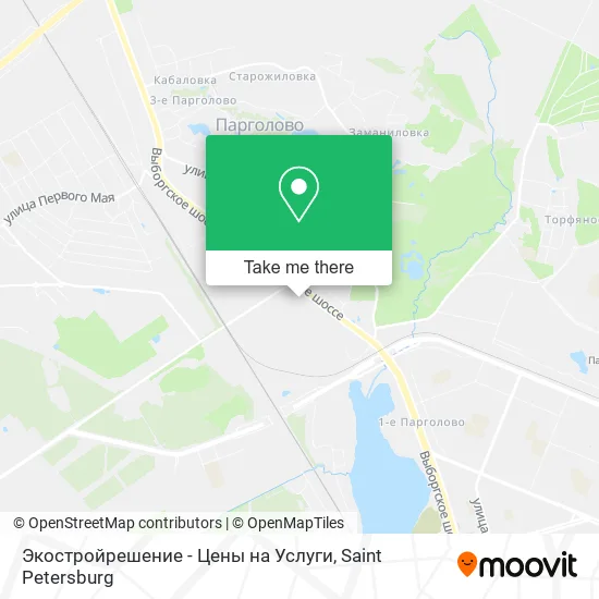 Экостройрешение - Цены на Услуги map