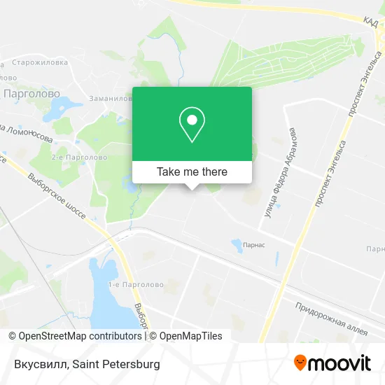 Вкусвилл map