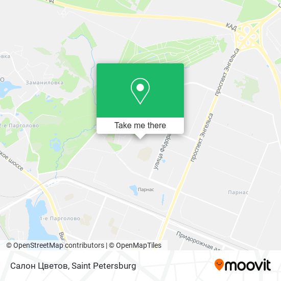 Салон Цветов map