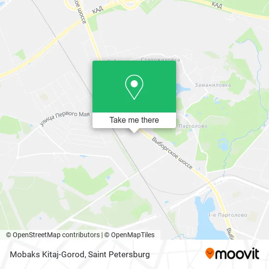 Mobaks Kitaj-Gorod map