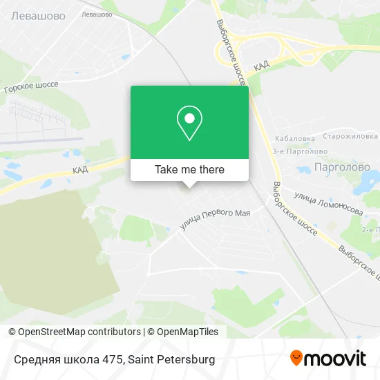 Средняя школа 475 map