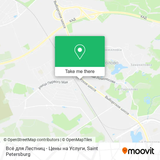 Всё для Лестниц - Цены на Услуги map